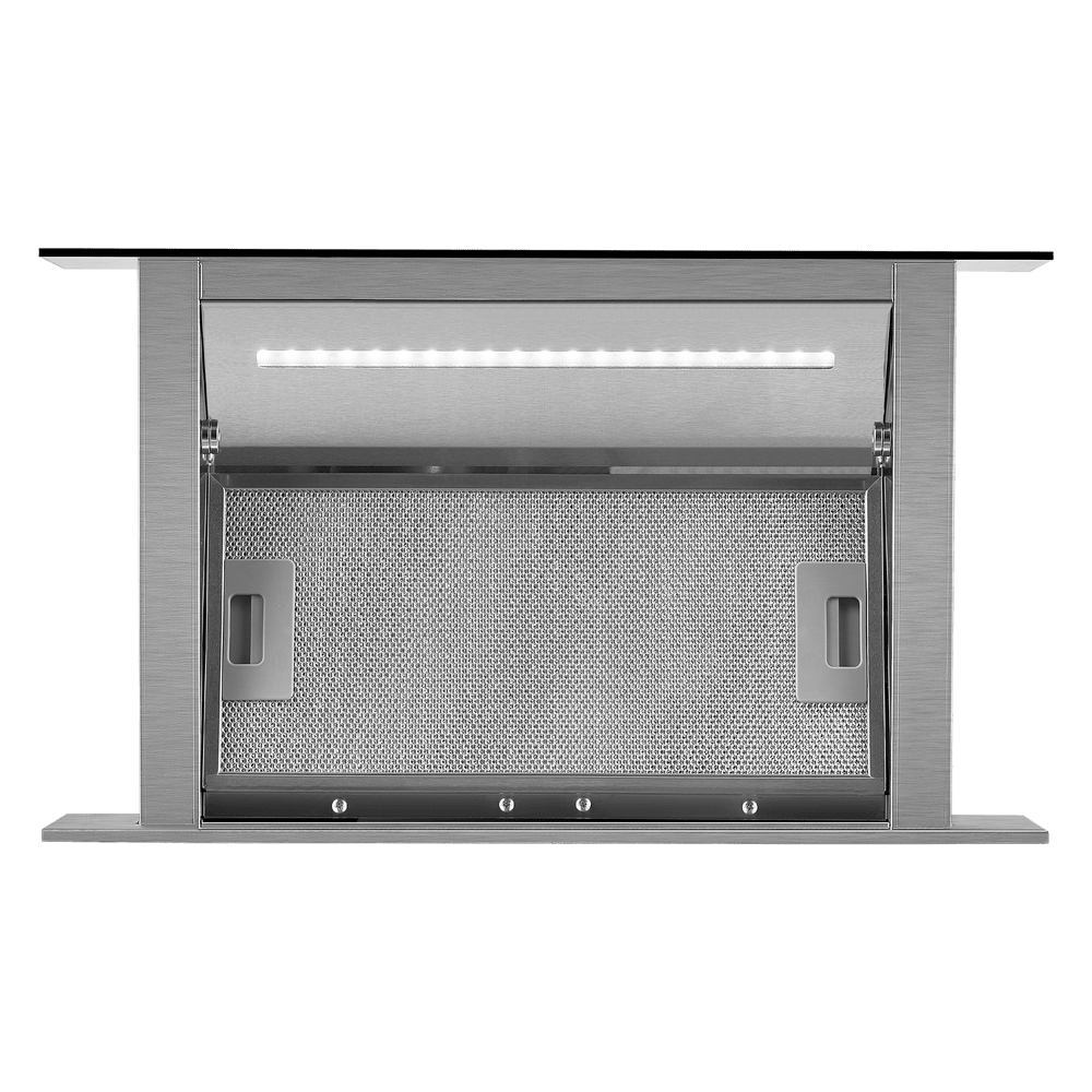 Кухонная вытяжка встраиваемая в столешницу Maunfeld Prestige 90 Inox