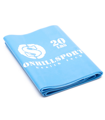 Фитнес Лента латексная голубая 20 LBS – 9,1 кг