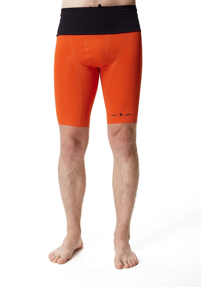 ТАЙТСЫ КОРОТКИЕ С ПОЯСОМ МУЖСКИЕ SFA SHORT TIGHT | TANGERINE