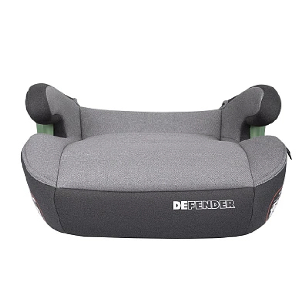 Автокресло детское Indigo Defender Isofix группа 2/3 (15-36) светло-серый