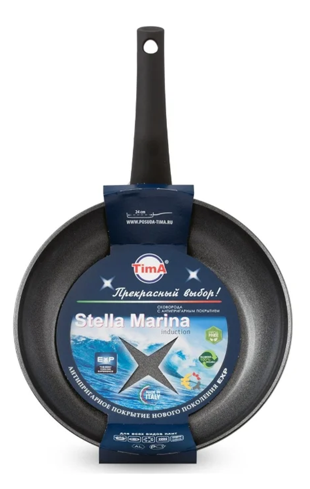 Сковорода TimA Stella Marina Induction SM-1124, 24 см