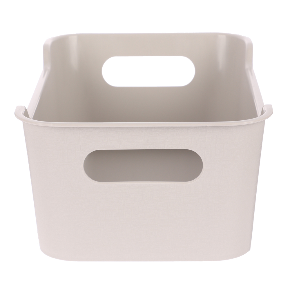 Корзинка универсальная "Mango" 4,1л. 290х180х105мм (светло-серый)