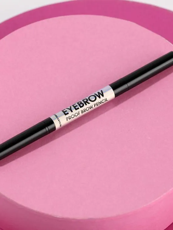 Карандаш для бровей с щёточкой, оттенок светло-коричневый