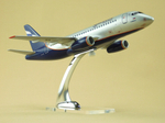 Модель самолета SSJ-100 (М1:100, Аэрофлот, RA-89007, Дмитрий Барилов)