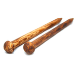 Гигантские Спицы для Толстой Пряжи из Дерева 20мм/400мм Сосна #N10