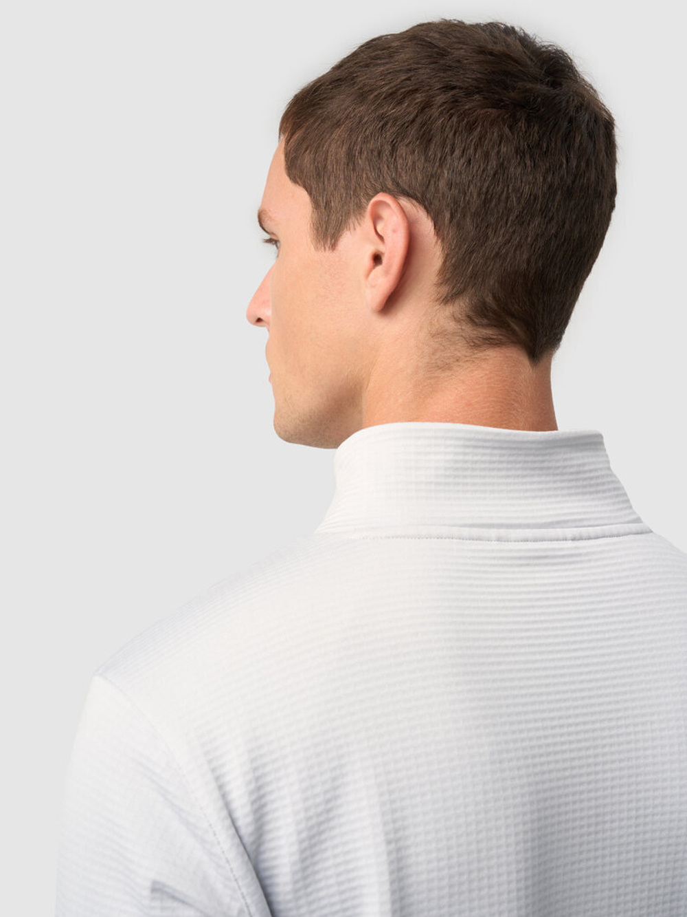 Зимняя беговая рубашка GRI Лонг 5.0 мужская светло-серая