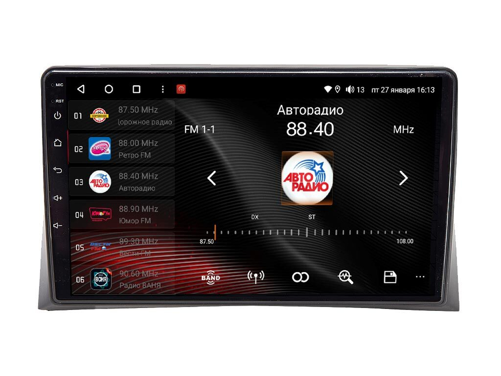 Магнитола для Volkswagen Multivan 2003-2015 - Vaycar VA81-042M на Android 13, 8-ядер, 4G SIM-слот