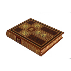 "Библия для детей" Книга подарочная в кожаном переплете