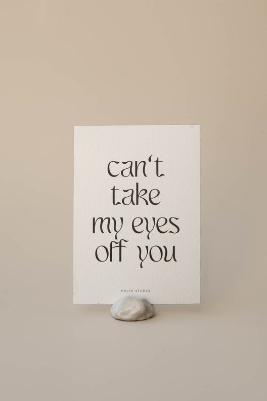 Подставка для открытки Камень / Polya Studio