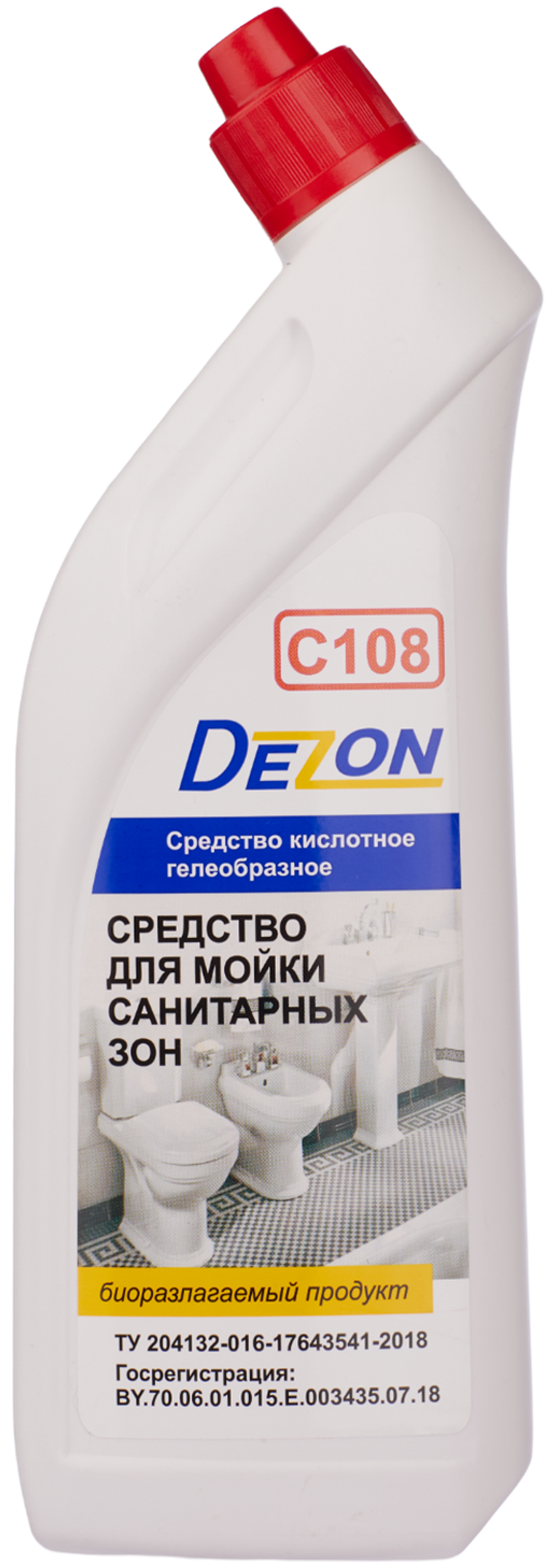 Дезон C108 Средство моющее кислотное, гель. 0,75 кг.