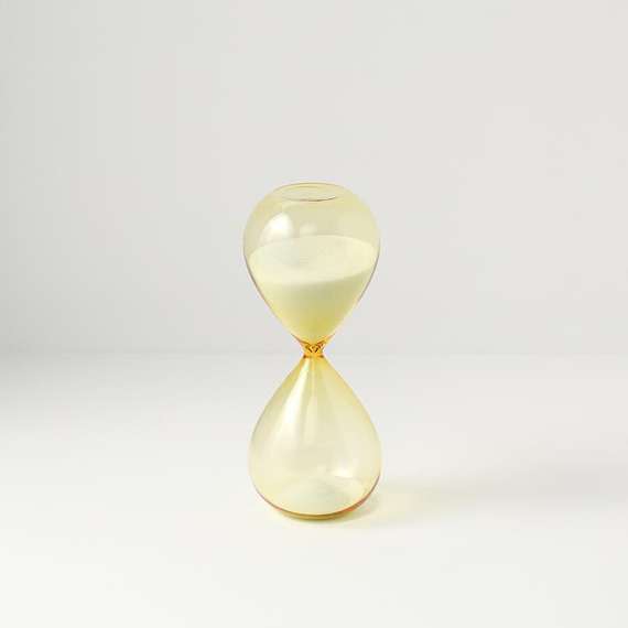 Часы песочные timeless, 15 минут, янтарные