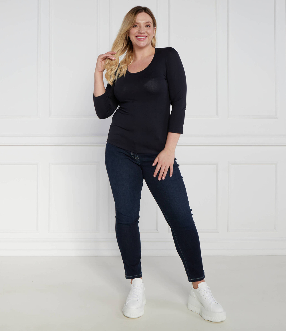 Блузка VANNA Persona by Marina Rinaldi - темно-синий(1971053)