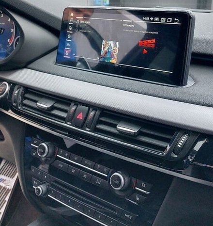 Магнитола BMW X5 F15, X6 F16 2017-2019 EVO - Radiola RDL-6545 монитор 10.25" на Android 13, 8+128Гб, CarPlay, 4G SIM-слот