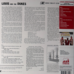 Виниловая пластинка Louis Armstrong and the Dukes of Dixieland LP Red
