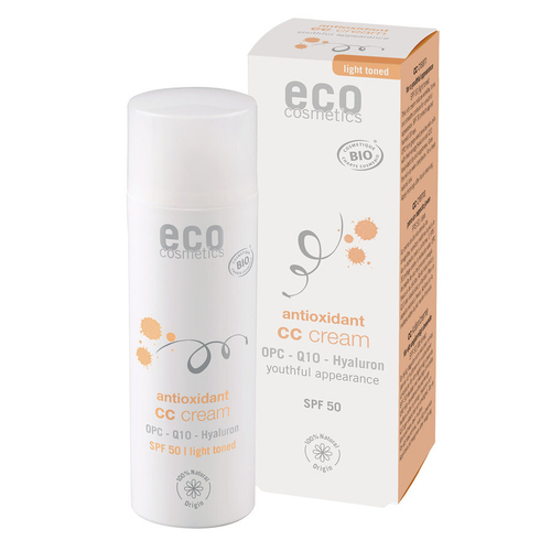CC-крем Eco Cosmetics SPF50 с тонирующим эффектом, 50 мл