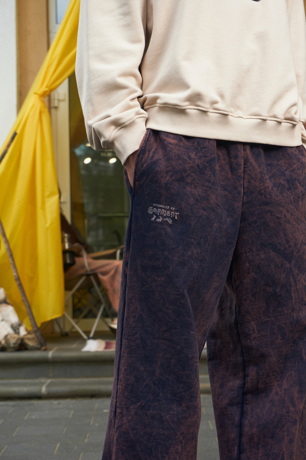 Брюки Called a Garment Truffle Cotton "Navy"