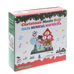 GAEM Изделие декоративное "Рождество"(муз), L20 W6 H20,5 см