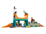 Конструктор лего сити Городской скейт-парк 60364 | LEGO City Street Skate Park | модульный скейт-парк 454 детали | 6+