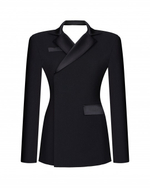 Пиджак с открытой спиной