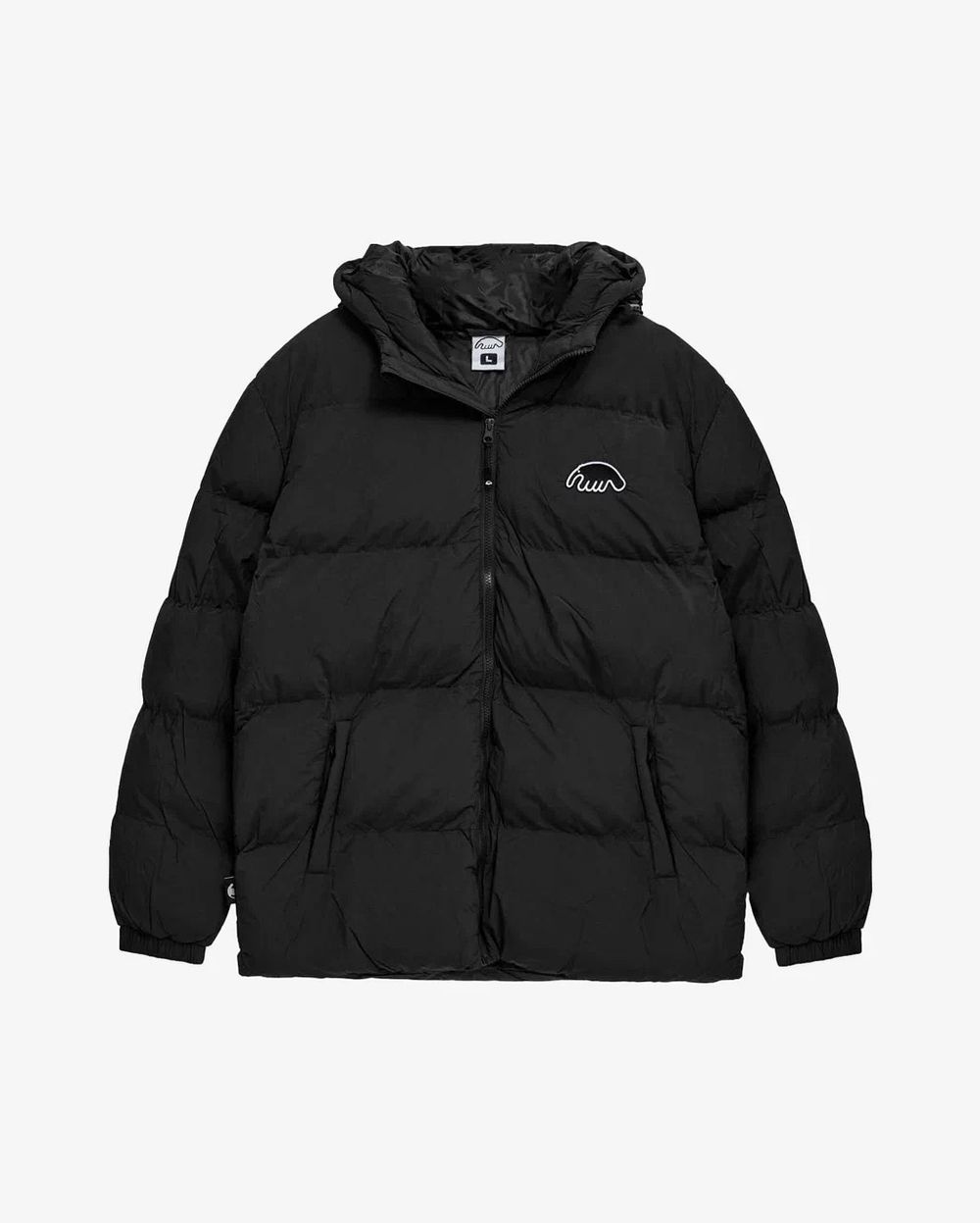 Пуховик Anteater AW25 Downjacket Hooded Crispy черный