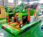 Коммерческий надувной батут "Мир сафари"