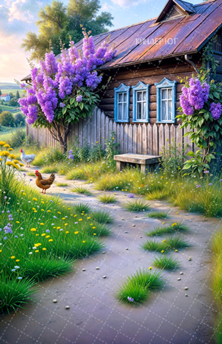 Фотофон "Родной дом" арт. ФФ911-14