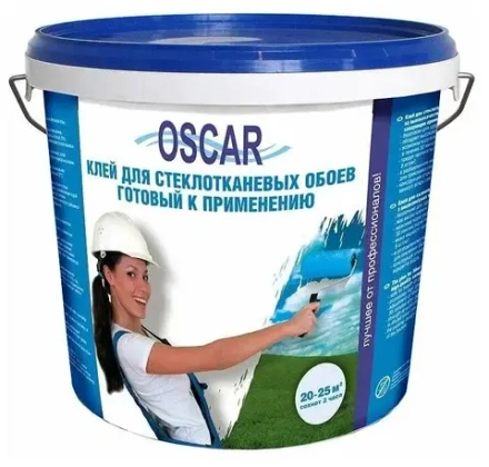 Клей для стеклообоев Oscar готовый 10кг
