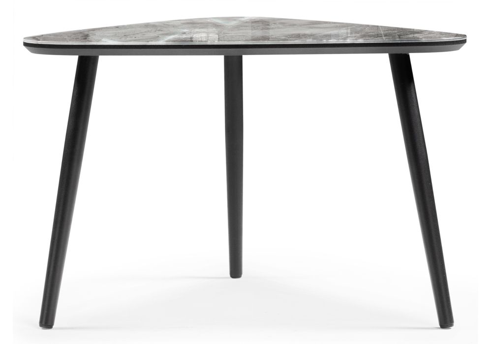 Журнальный столик Рамси 60х60х41 мрамор серый