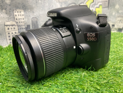 Canon 550D kit 18-55mm 3.5-5.6 III 9.000 кадров