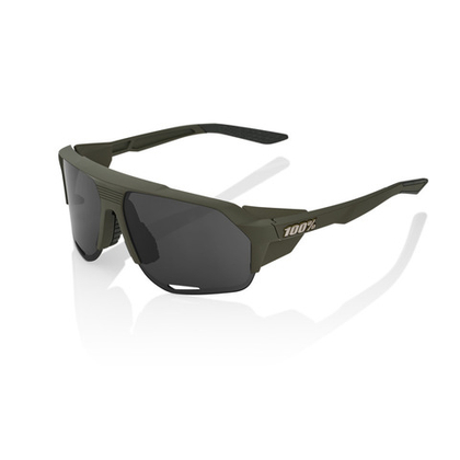 Спортивные очки с диоптриями 100% Norvik / Soft Tact Army Green / Smoke Lens OS