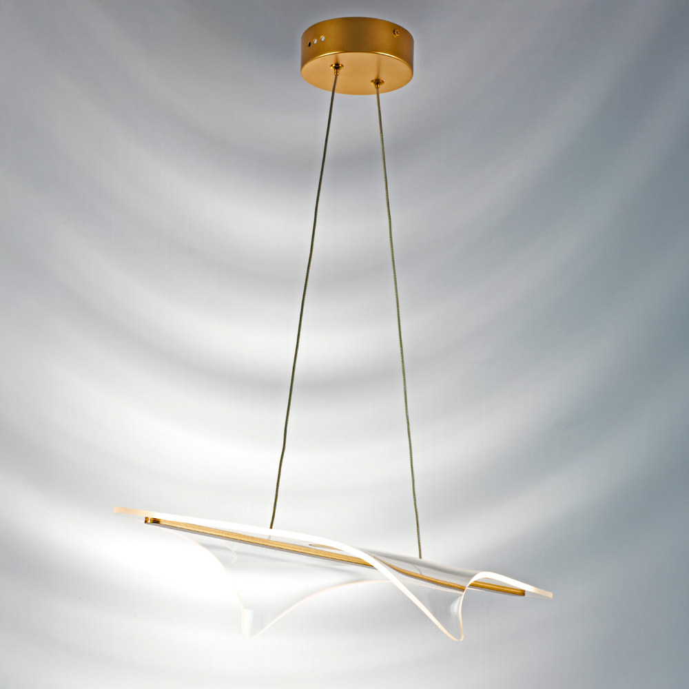 731303 Люстра VARESE 18W LED 1720LM 360G ЗОЛОТО 3000K