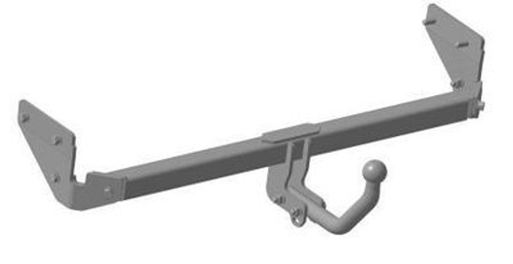 Фаркоп WESO 4239-A на Hyundai Verna Sedan, HB 2006-, Kia Rio II Sedan 2005/9 - 2008)