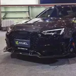 Карбоновая губа для AUDI S4 & A4 S LINE 2017 - 2018 B9 Ауди