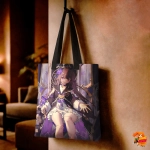 Сумка шоппер с принтом Honkai Star Rail