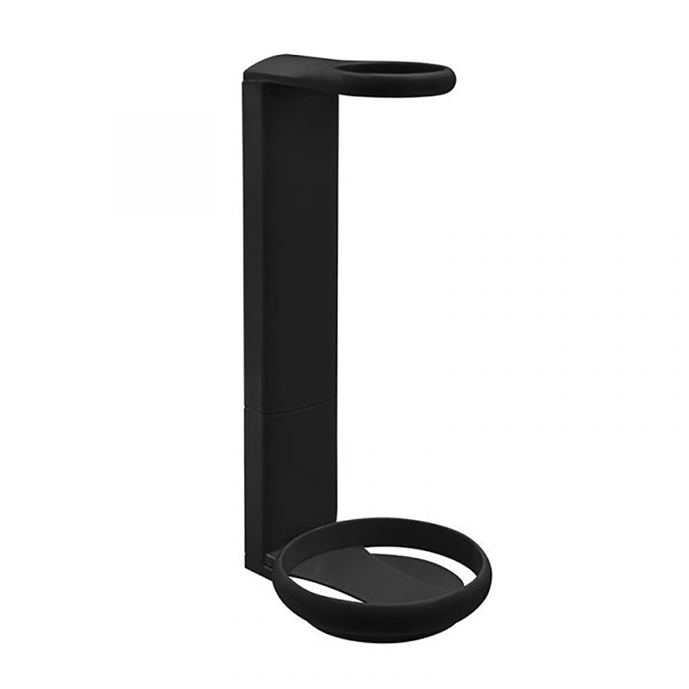 Настенный держатель диспенсера 300 мл, пластик чёрный