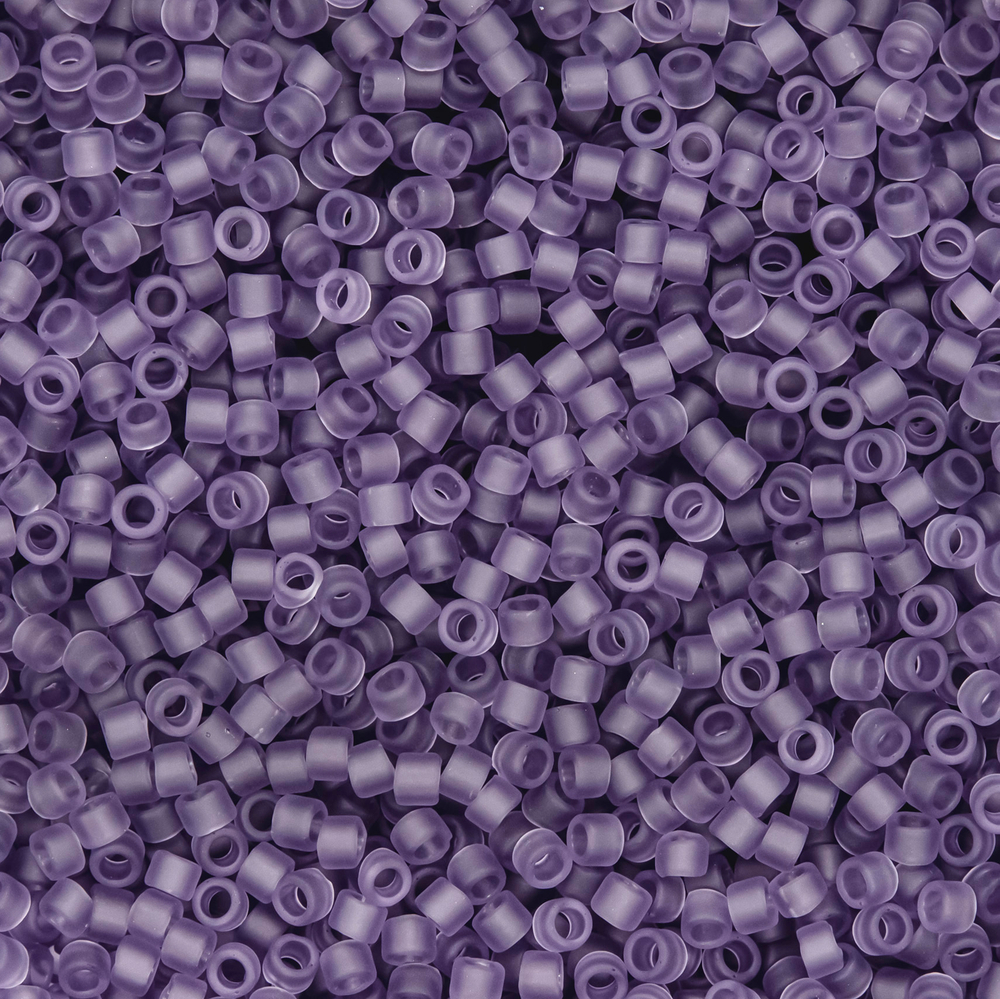 Японский бисер TOHO Treasure (№19F), прозрачный матовый