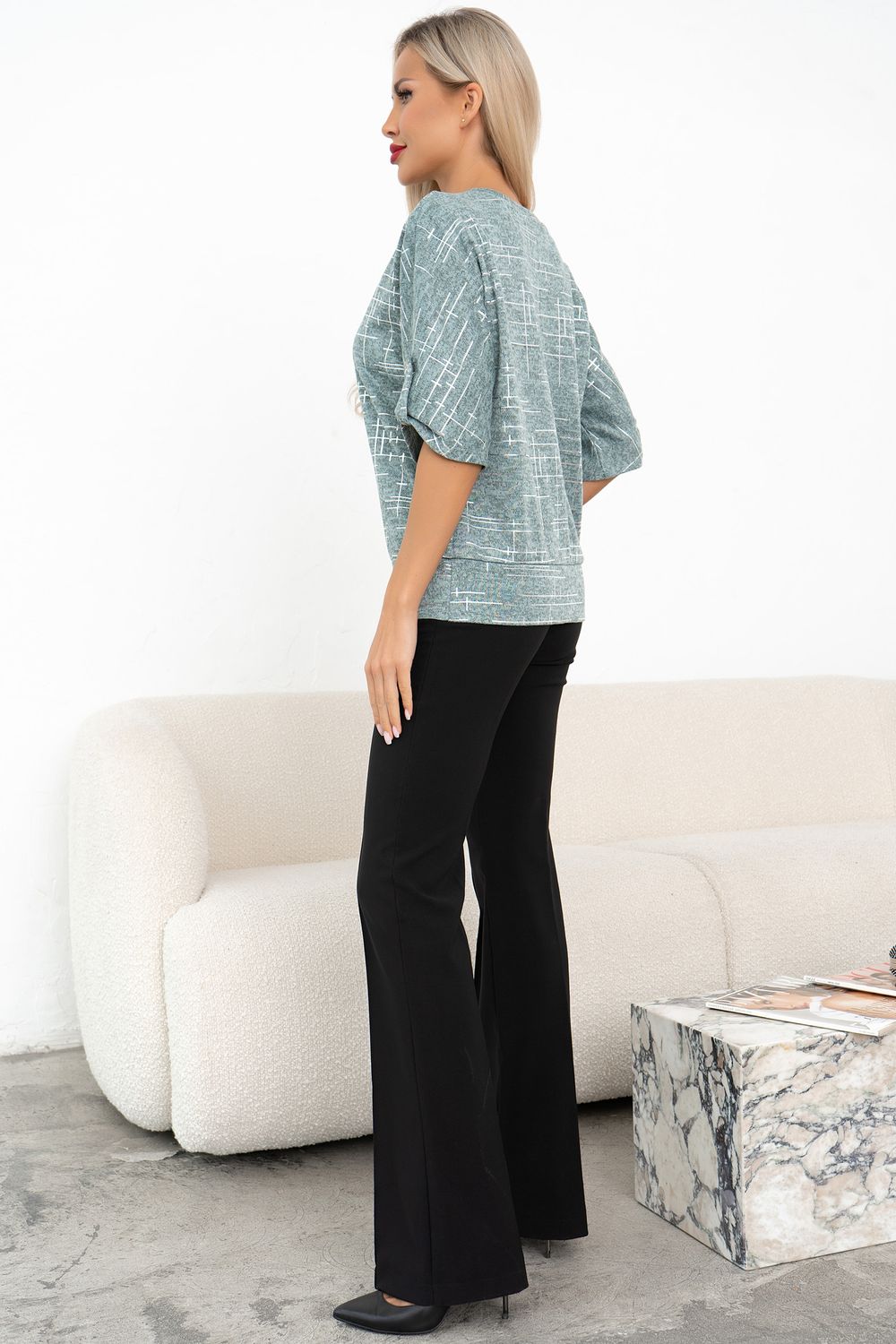 Джемпер (мятный) Б11-469/3 Nikol