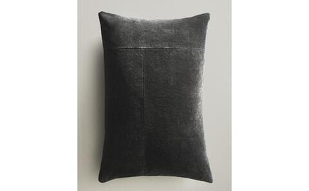 Zara Home наволочка декоративная из хлопка, серый · 6318/008