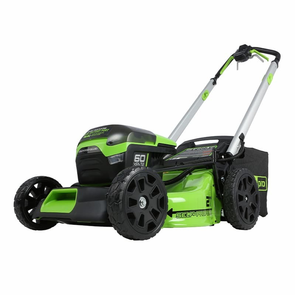 Газонокосилка самоходная Greenworks 60V (51 см) Арт. 2514307 бесщеточная аккумуляторная
