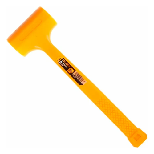 Молоток рихтовочный безынерционный TOLSEN 900г(2lbs) ПВХ боек и рукоятка 25040