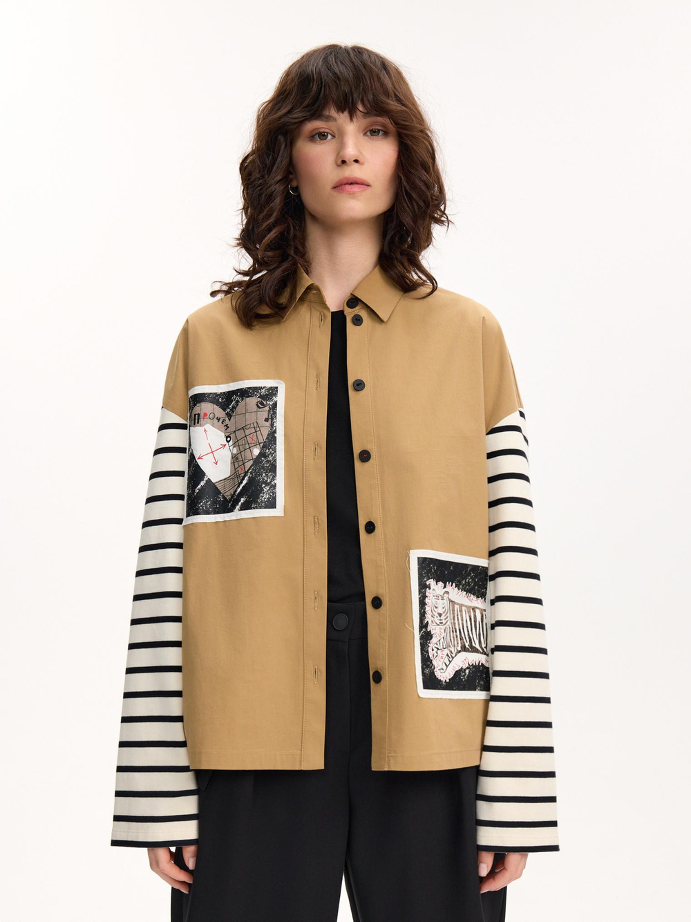 Блузка 2125-010-01 First in Space