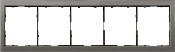 Donel R98 Glass рамка 5-я стекло цвета Сталь, серия DA