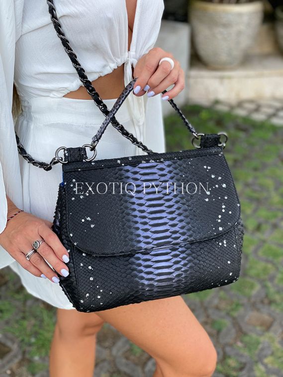 Сумка из кожи питона - BG-496