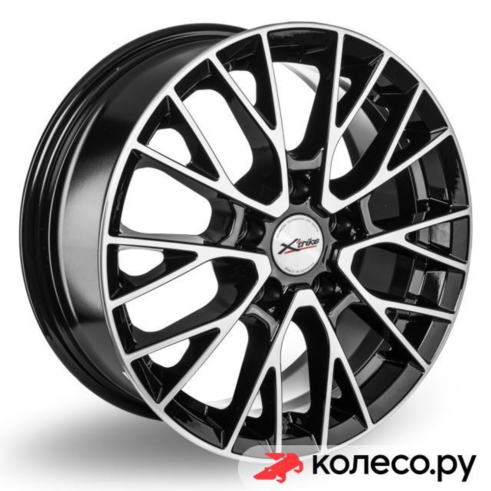 X-135 6.5x16/5*110 D65.1 ET37 BK/FP