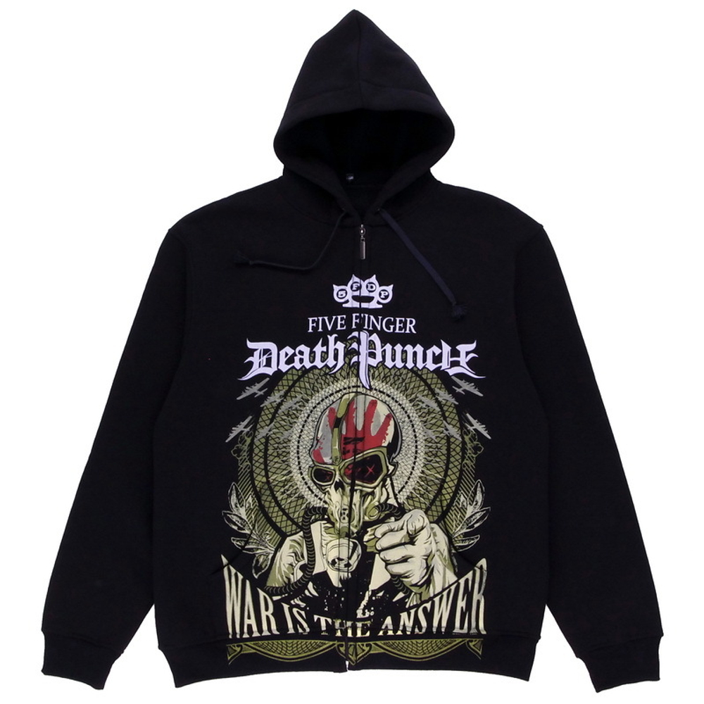 Толстовка Five Finger Death Punch War Is The Answer