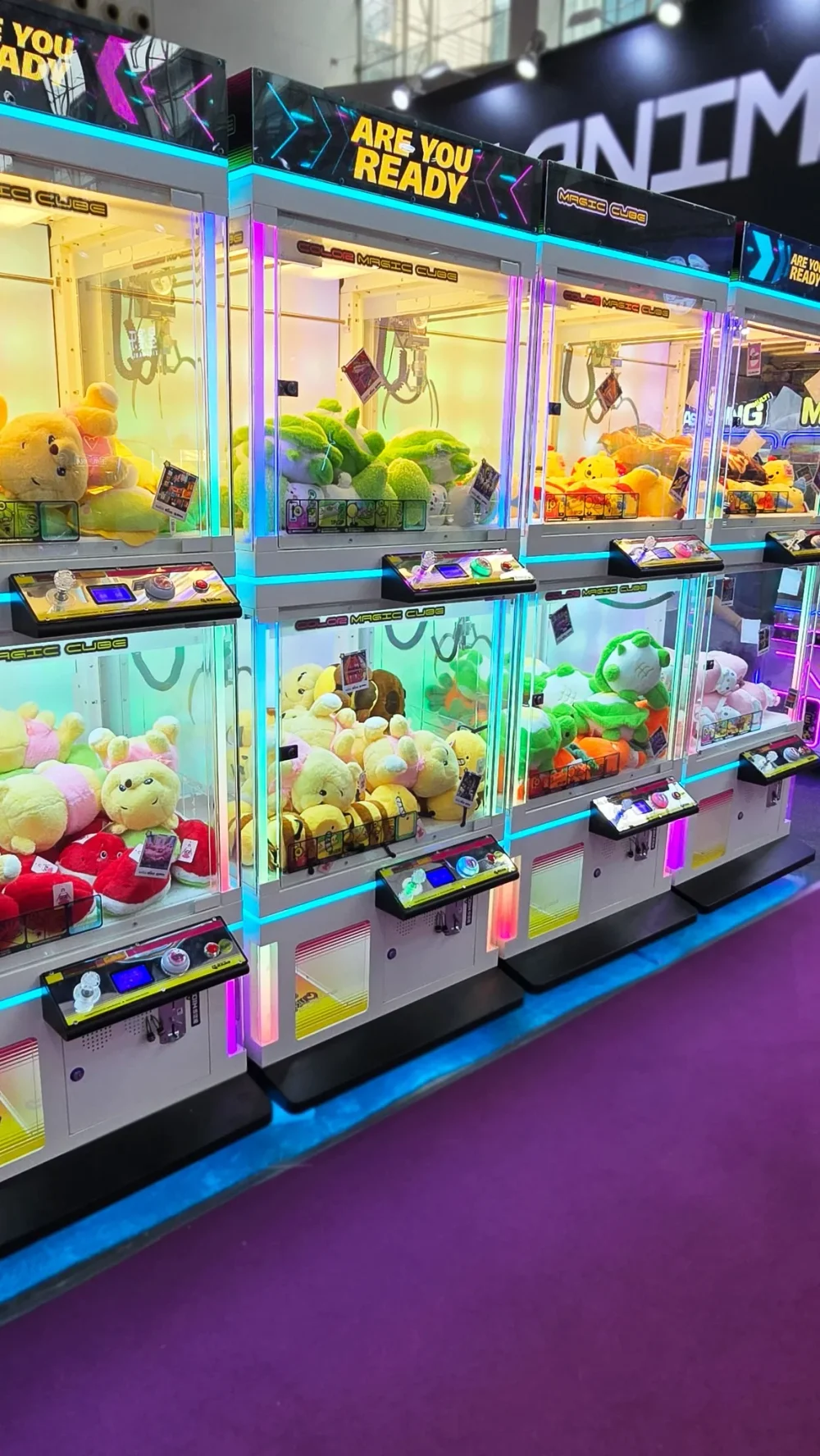 Призовой автомат кран-машина двойная «Color magic»