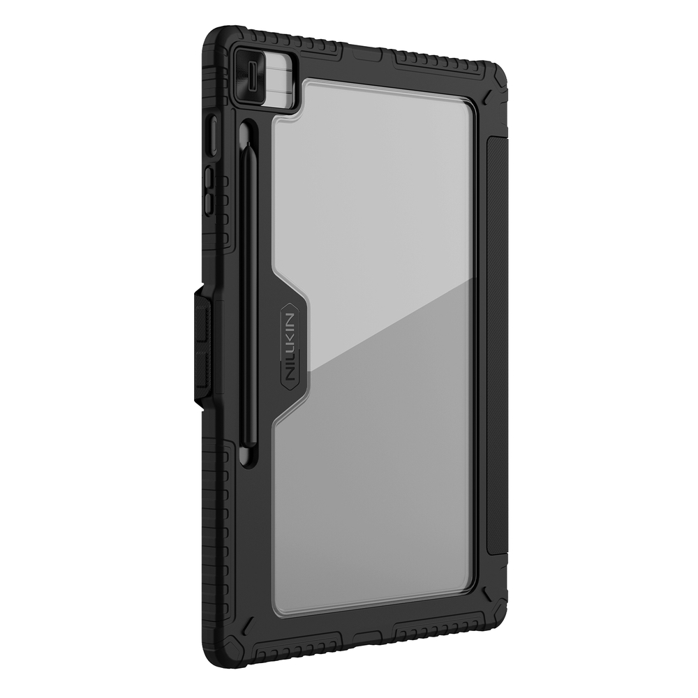 Чехол книжка от Nillkin для планшета Samsung Galaxy Tab S10 FE+, серия Bumper Pro Case-Multi Angle Folding Style, многофункциональный складной