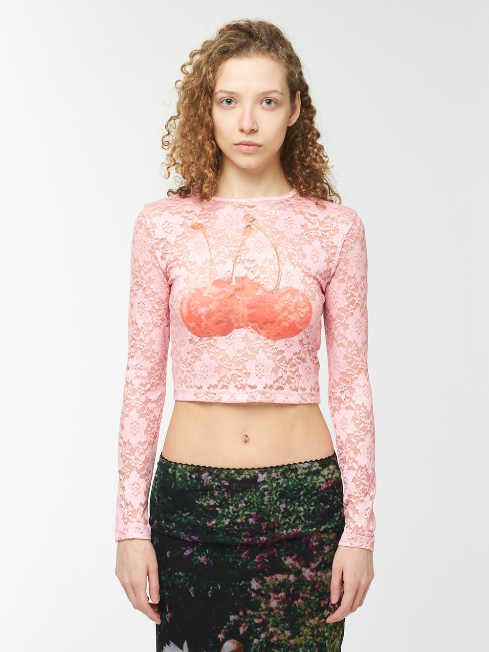 Топ Cherry Lace