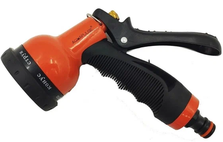 Пистолет 8-ми функциональный металл "BIG MACCA" (100шт) HP2003*