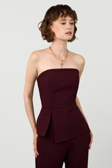 Топ-баска с разрезом